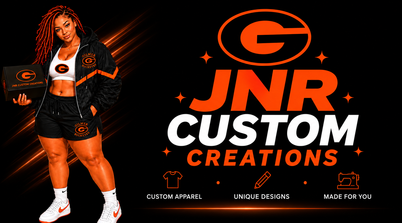 JNR CUSTOM CREATIONS SPORTS